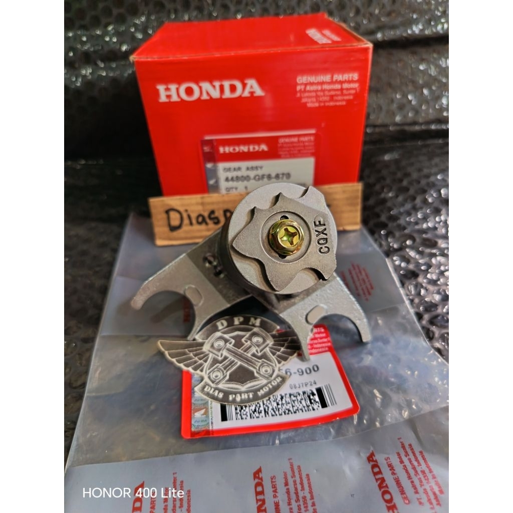 Drum shaft assy Garpu overan Capit Udang Honda Win 100 Kualitas original GF6