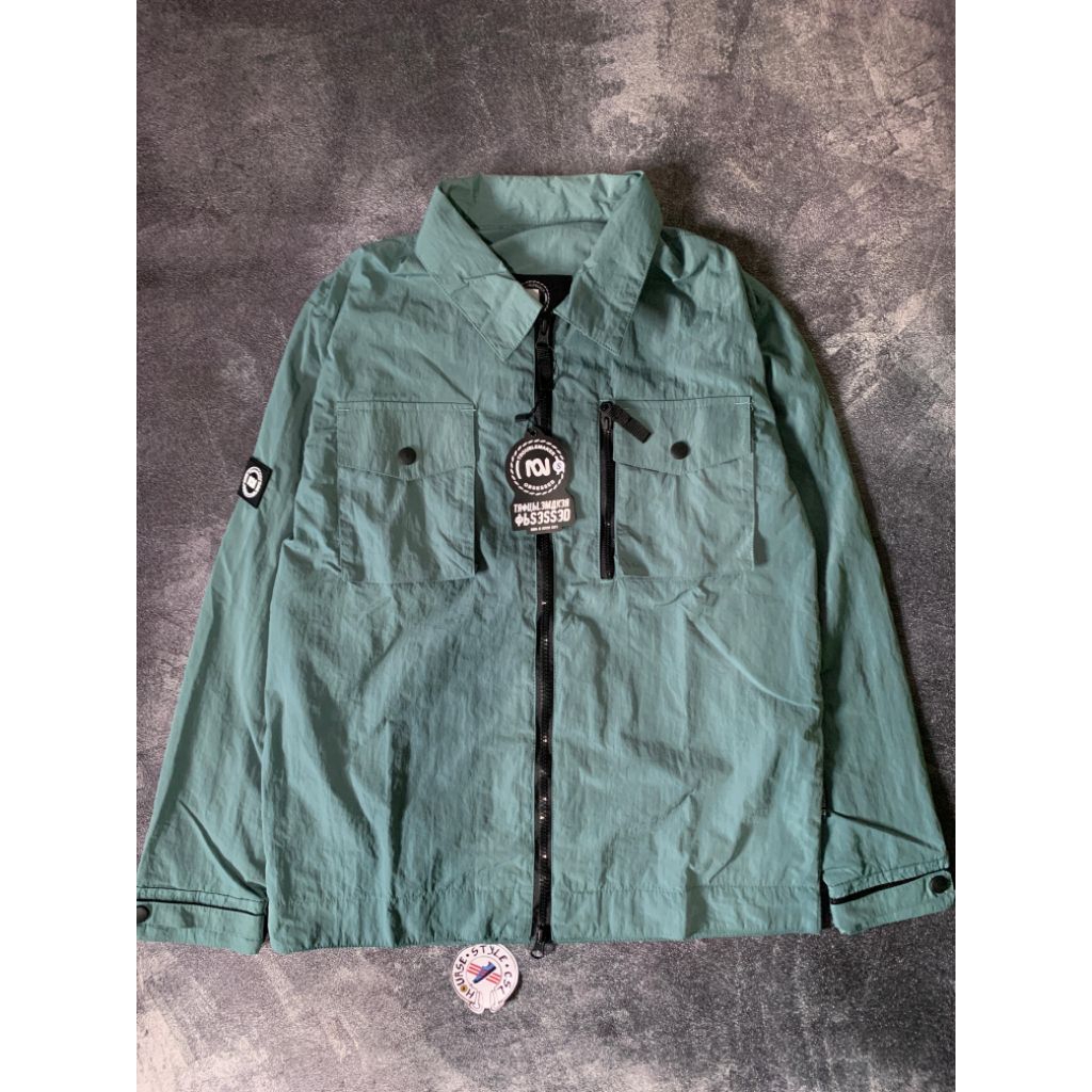 overshirt troublemaker sage “buckingham” (s) (no box)