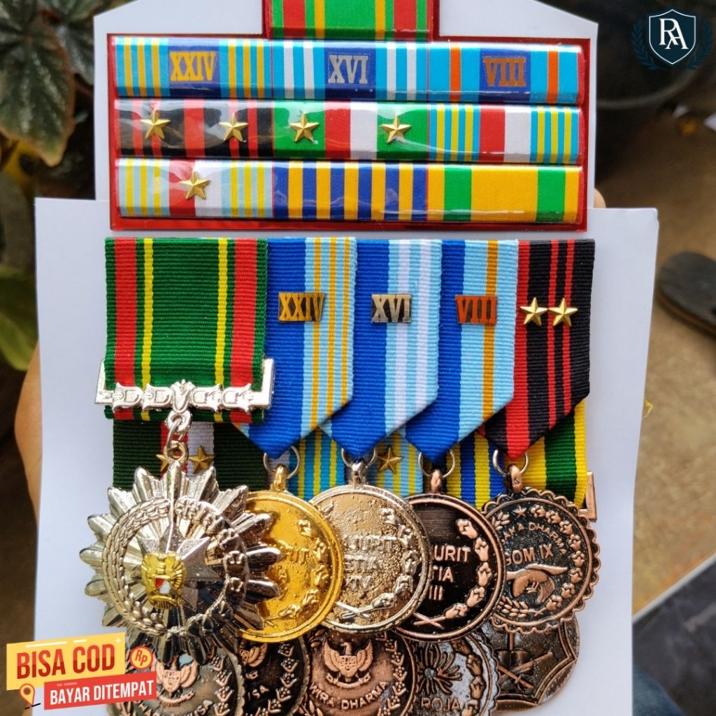 CUSTOM, Satya lencana,Tanda jasa PITA PDH/PDU,TNI, AD,AU, AL, POLRI, PNS, PRAMUKA,