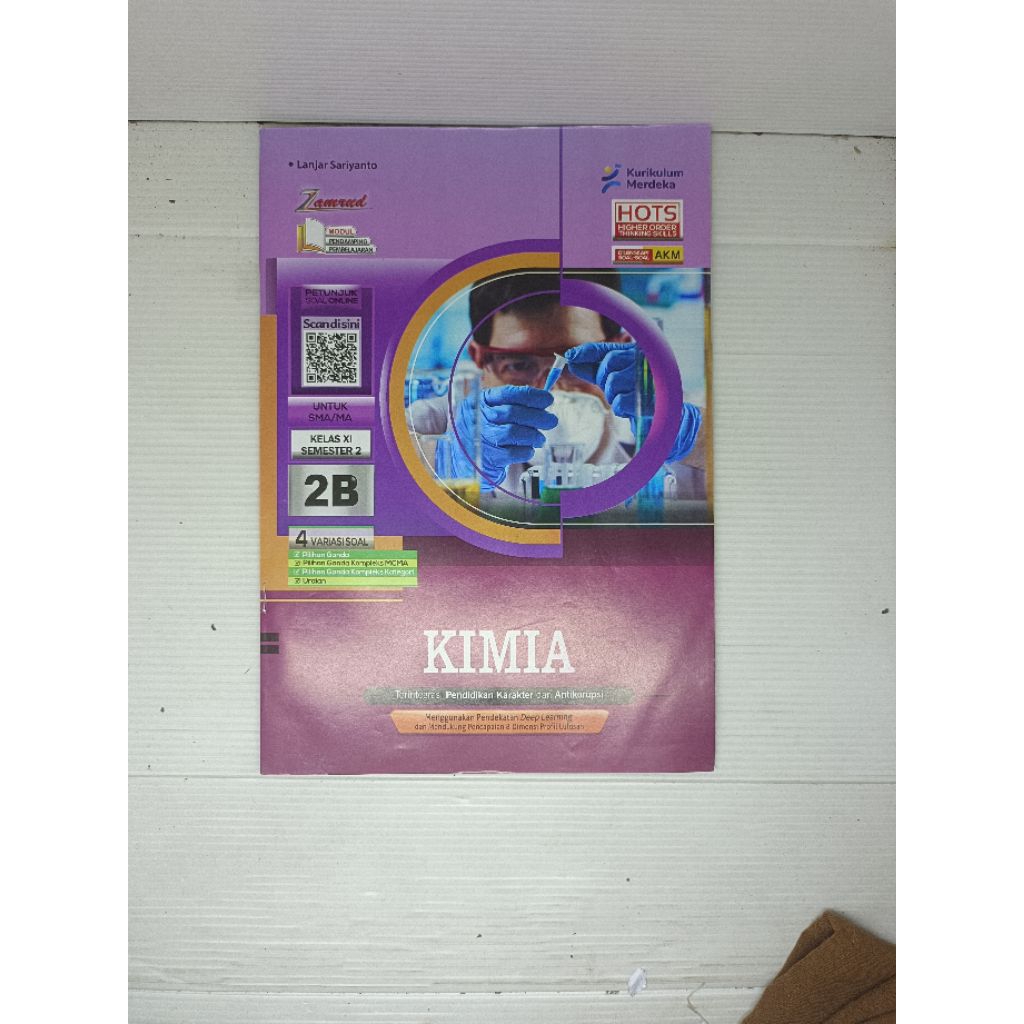 LKS SMA/MA KIMIA KELAS 11 SEMESTER 2 KURIKULUM MERDEKA