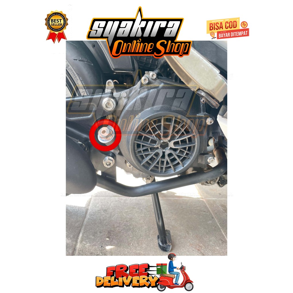 BAUT OLI MESIN ( 1 BAUT ) MODEL 2 KUNCI BEAT ESP NEW SCOOPY ESP NEW STREET TAHUN 2015 - 2021 CBS HON