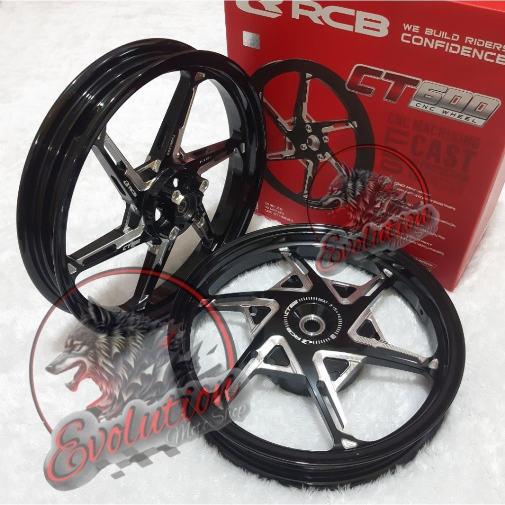Velg VARIO125 VARIO150 BEAT SCOOPY original RCB velg pelek rcb depan belakang pnp beat scoopy vario1