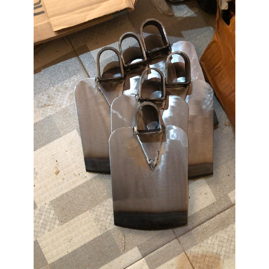 cangkul stenlis anti lengket sepuh oli cangkul anti lengket