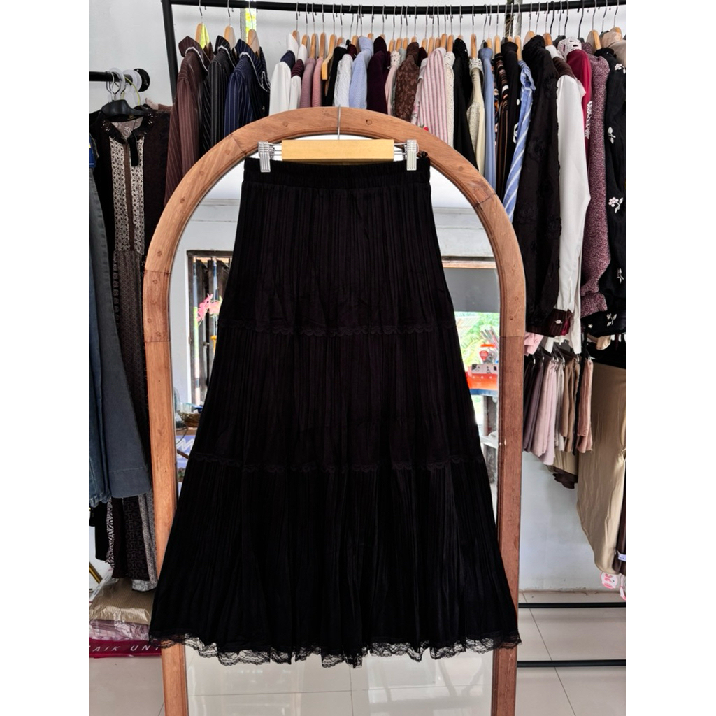 ROK PLISKET SUEDE PREMIUM TERBARU