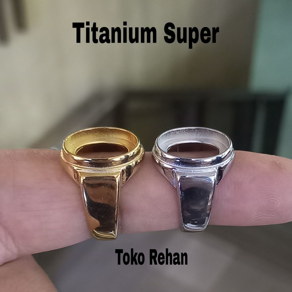 Cincin Ring Emban Titanium Super