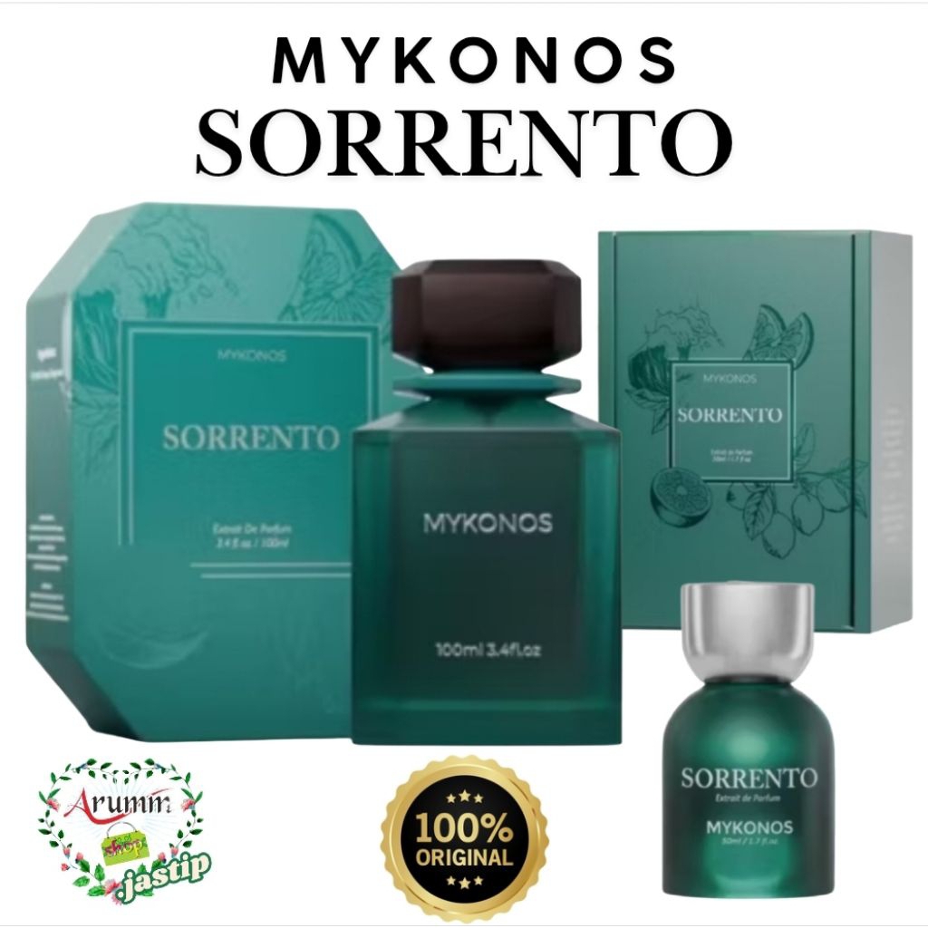 MYKONOS SORRENTO 50ML & 100ML