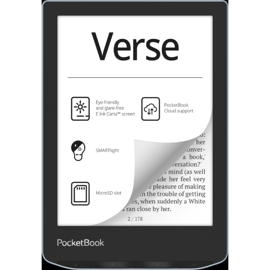 Pocketbook verse Ebook Reader 6inch Ebook E-Reader