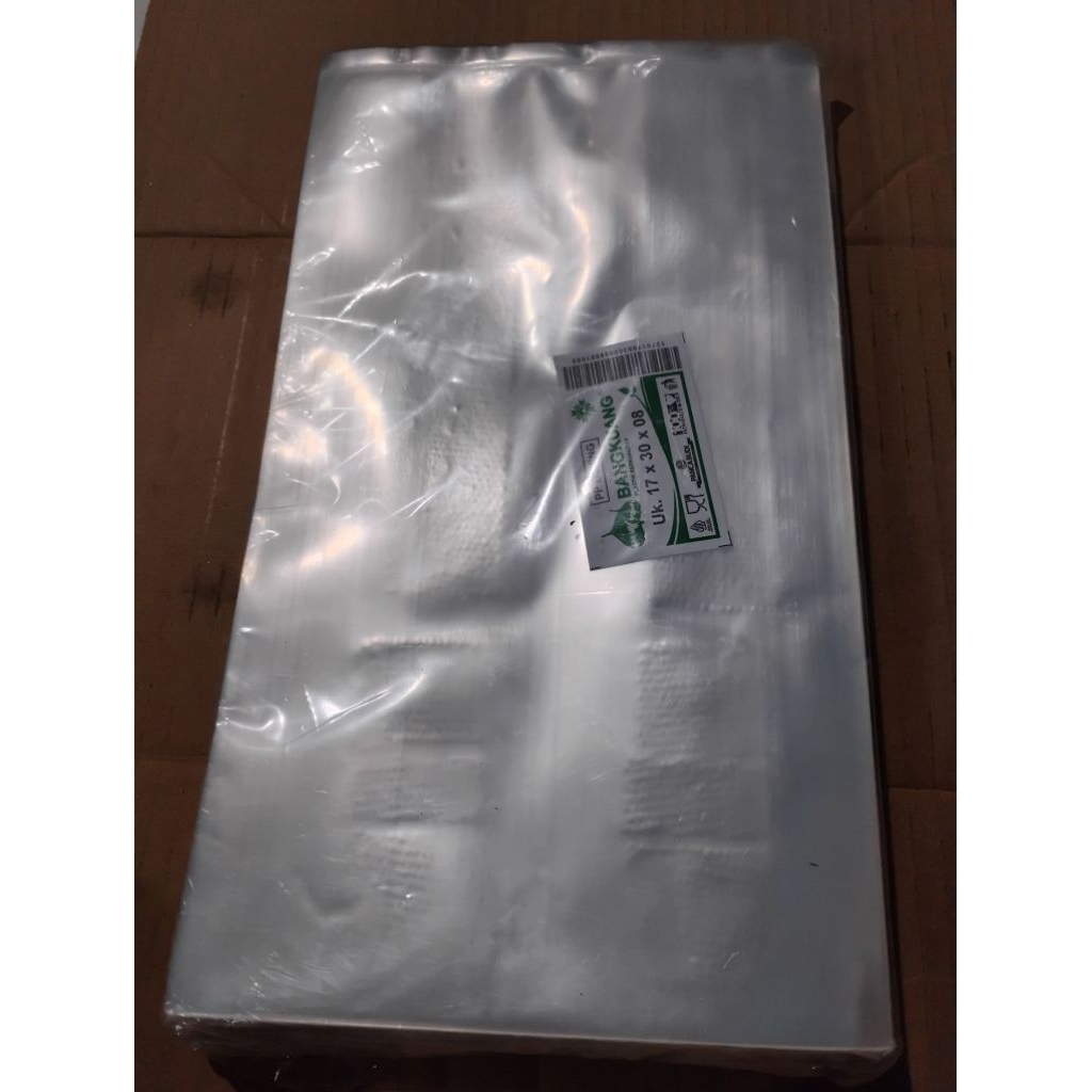 PLASTIK PP BRNGKUANG 17X30 TEBAL 0,8
