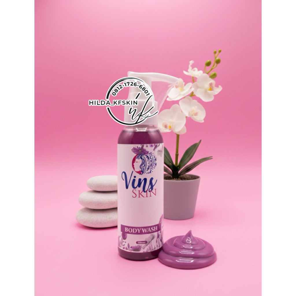 ECER BODYWASH VINSKIN / SABUN MANDI VINSKIN / SABUN CAIR VINSKIN TERBARU