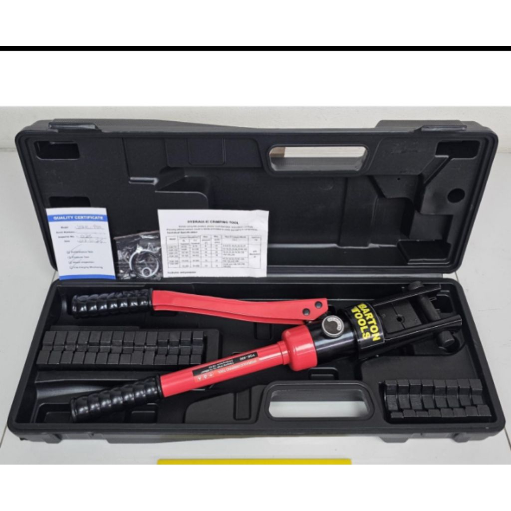 16-400mm Hand Hydraulic Crimping tool YQK 400 BARTON Alat tang Skun press Cable lug Tembaga Alumuniu