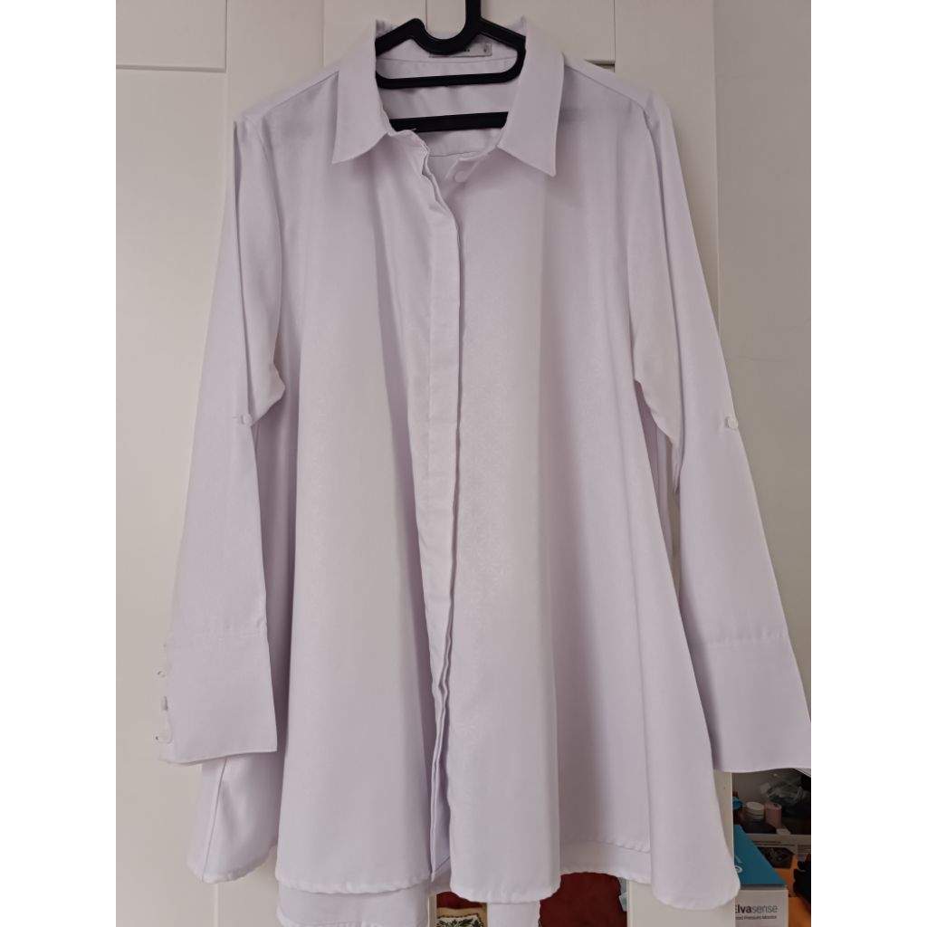 Blouse Geulis sz XL ld 120 vvgc putih