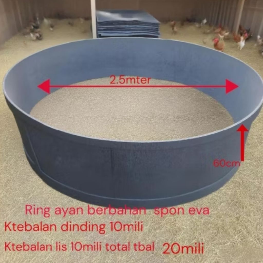 RING ADUAN AYAM GEBER DIAMETER 2M, 2,5M, 3M TERMURAH
