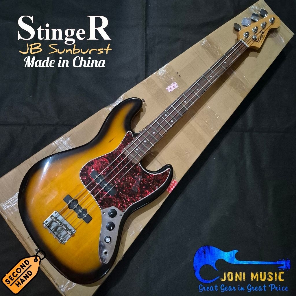 Bass Stinger Jazz Bass Model Original