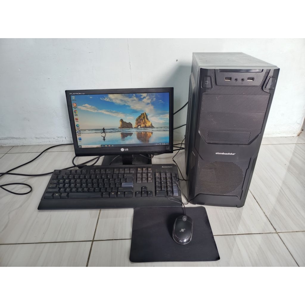PC komputer core i3 gen 4
