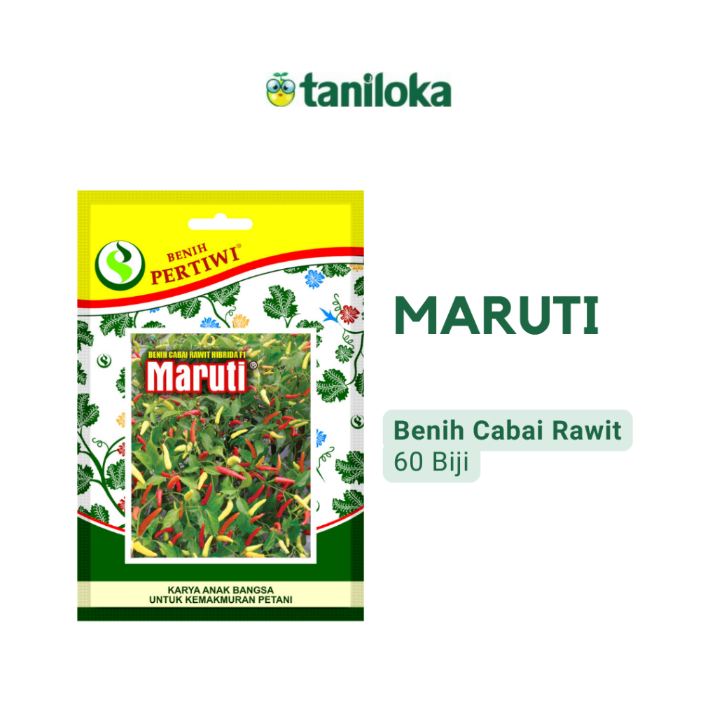 Benih Pertiwi - Benih Cabai Rawit Maruti (60 Biji)