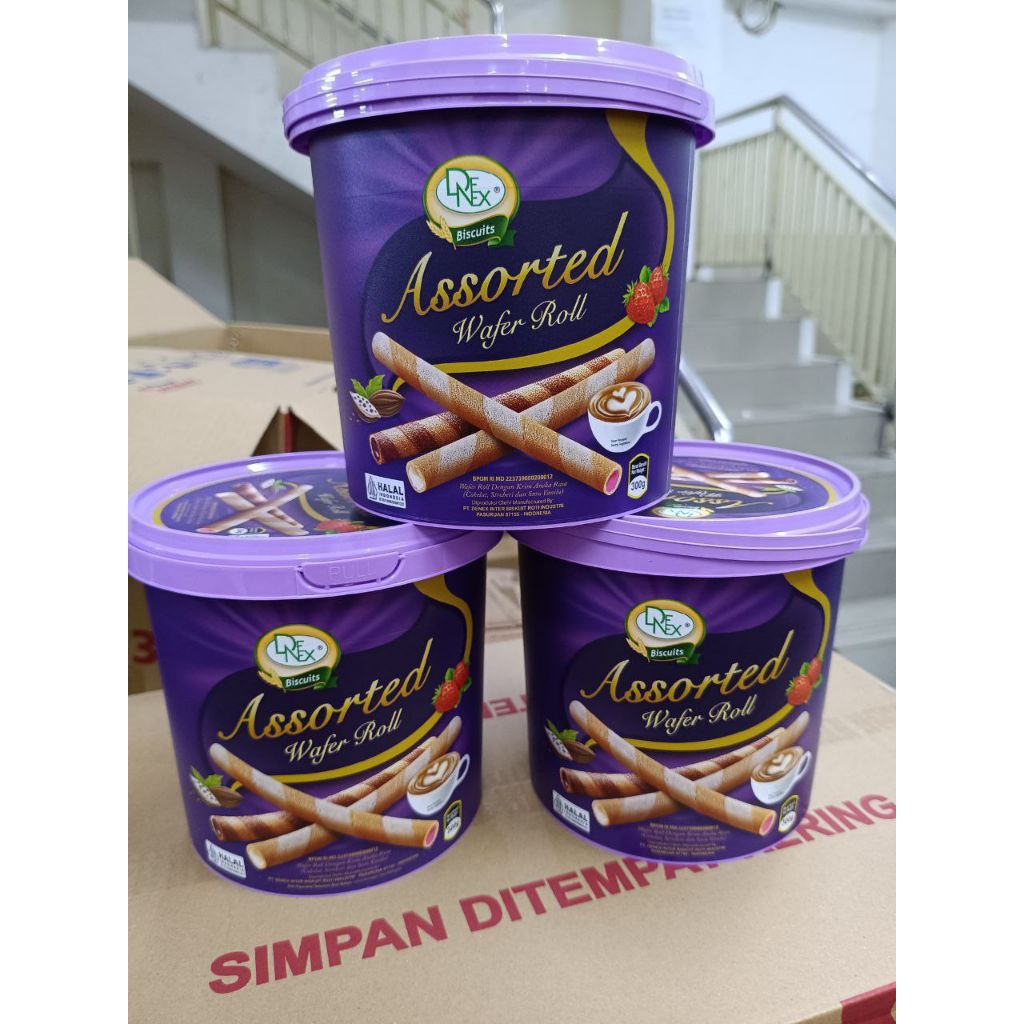 DENEX HANDLE WAFER ROLL ASSORTED