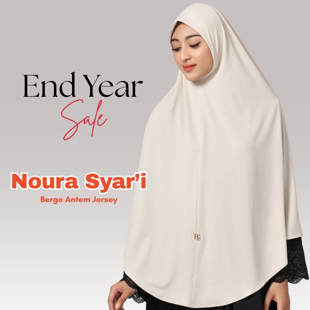 Raina Signature - Noura Jersey Bergo Instant Syar'i