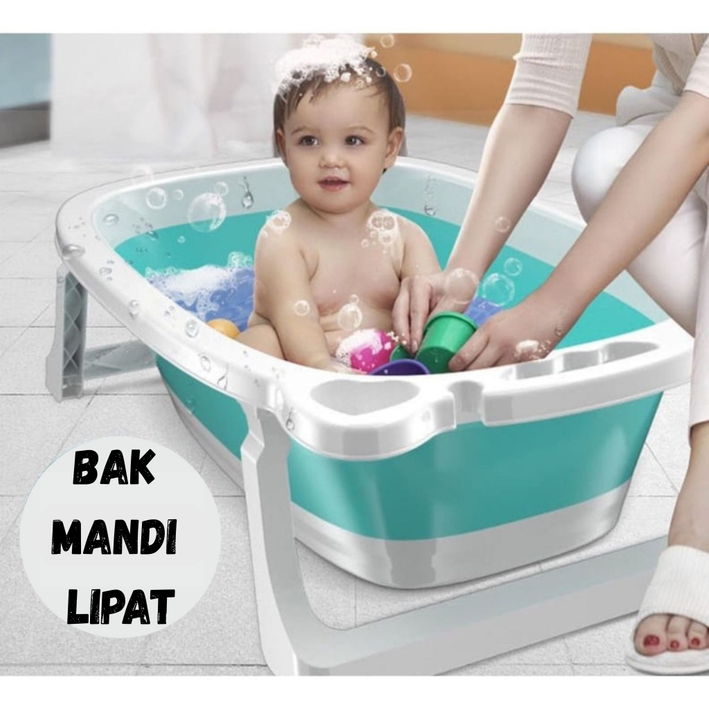 Bak Mandi bayi / Bak Mandi lipat bayi /bak mandi balita / Tempat Mandi Bayi