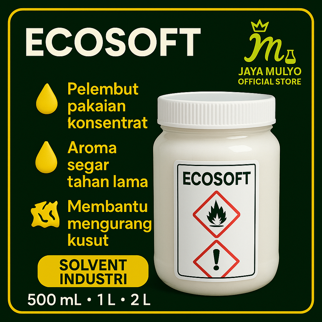 Ecosoft 500 gr / Bahan Softener / Bahan Pelembut Pakaian