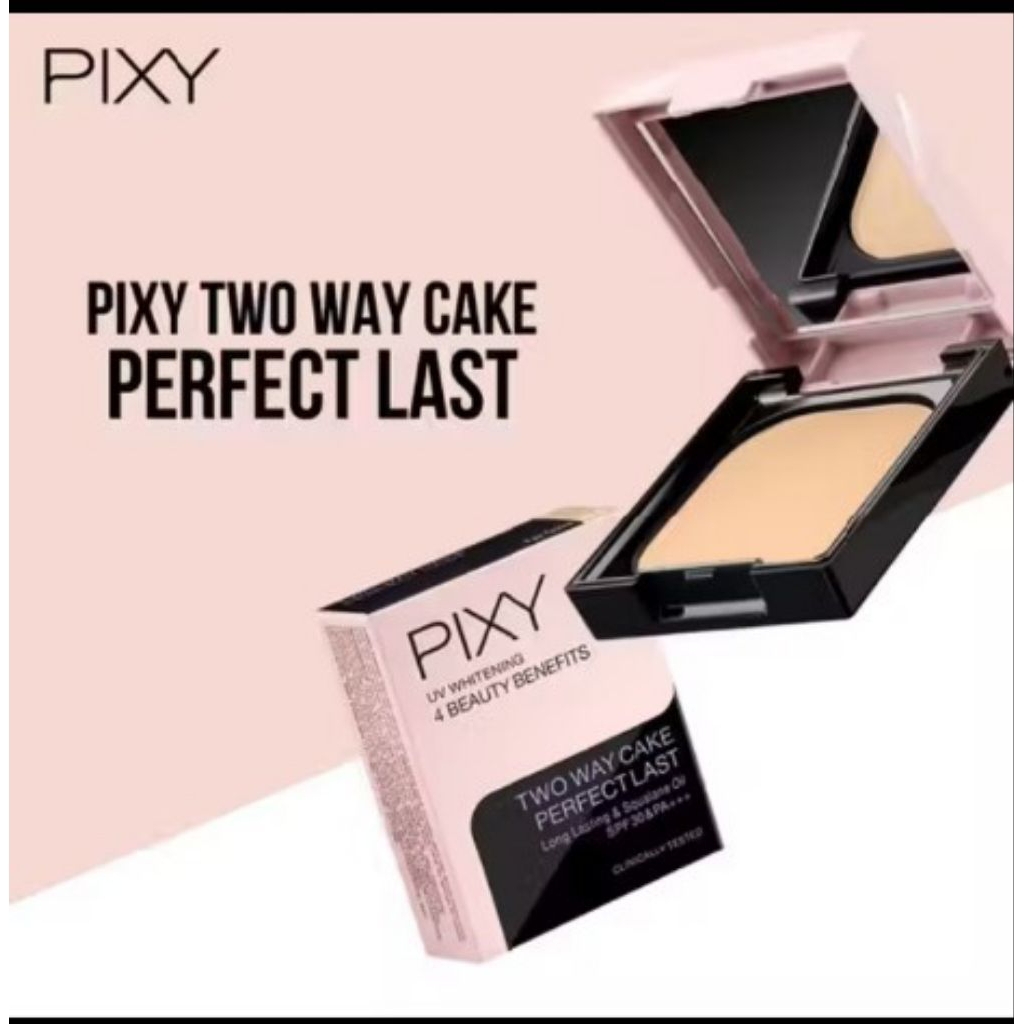 Bedak Padat PIXY Two Way Cake SPF 30-Tekstur Halus