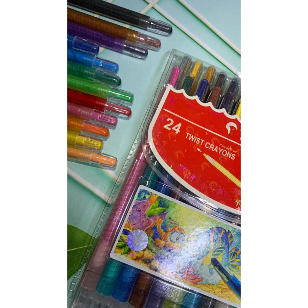 Crayon Titi putar 24
