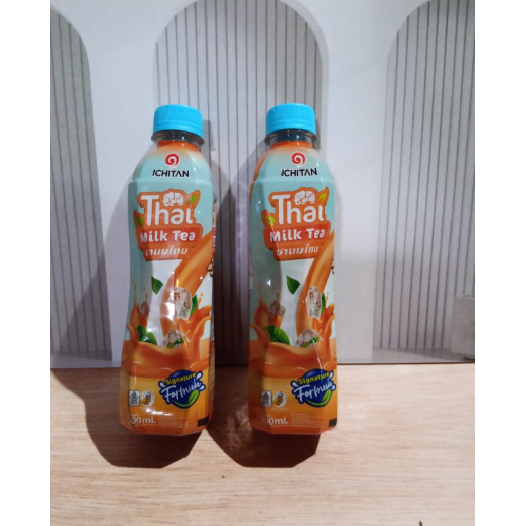 ichitan thai tea botol l minuman thai tea