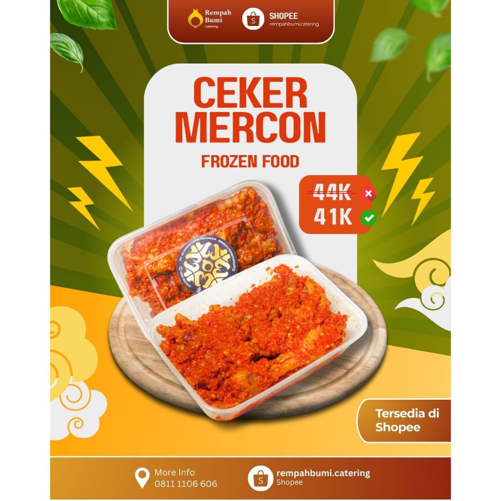 Ceker Mercon Frozen Food 12 pcs ±250gr