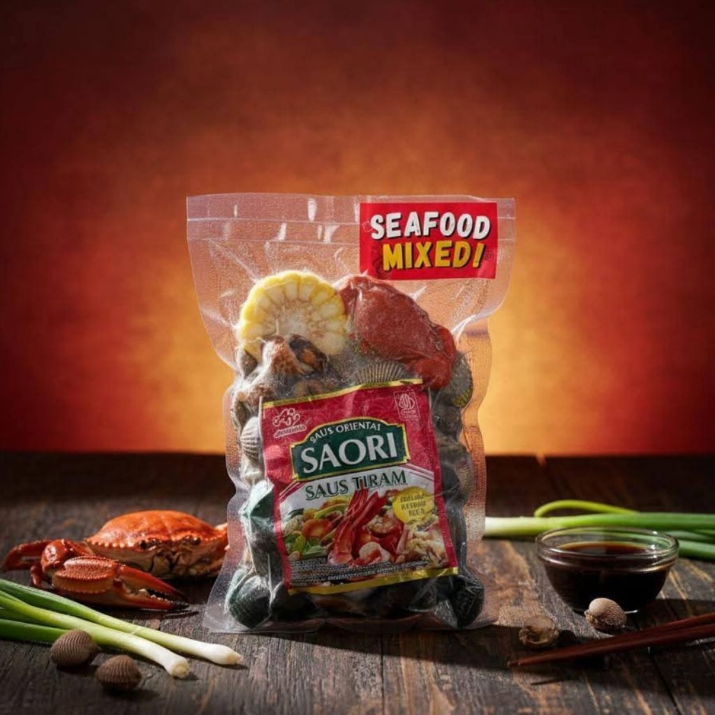 Seafood Frozen Mix 500 Gram