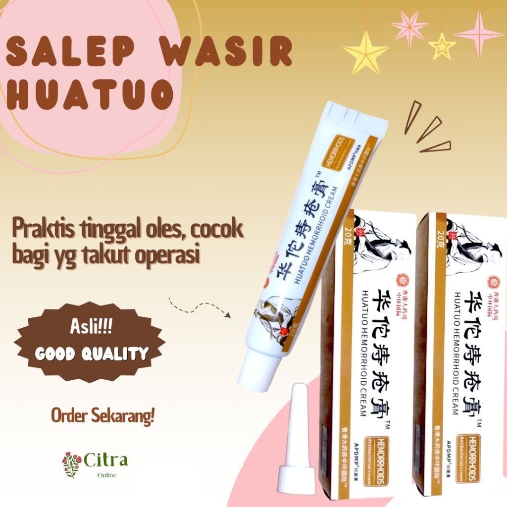HUA TUO SALEP UNTUK WASIR AMBEIEN SULIT BAB HUATUO