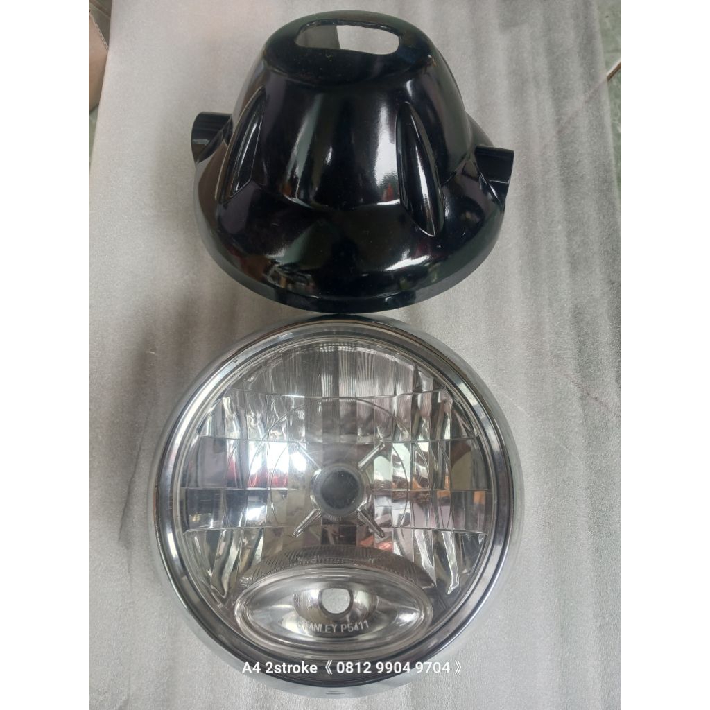 lampu depan rx king peredam original copotan