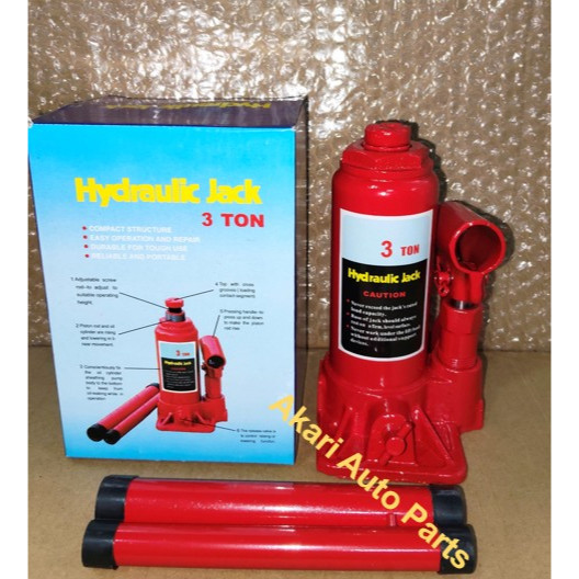 Dongkrak 3 Ton Hidrolik Botol