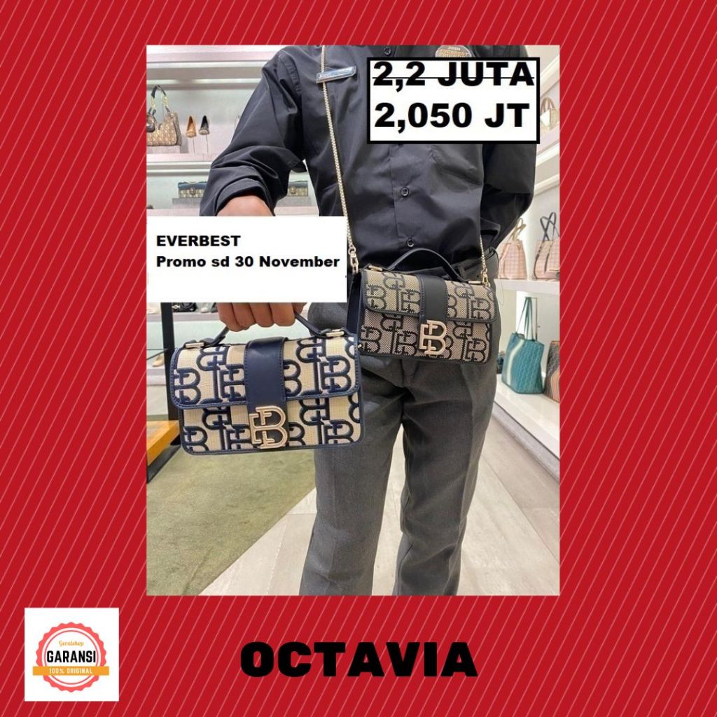 Tas selempang wanita Everbest OCTAVIA handbag SALE ORIGINAL 100%