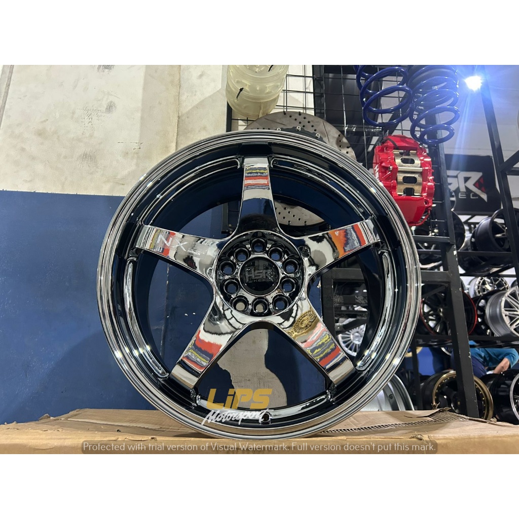 Velg Mobil Palang 5 Hsr kailolo R18 Black Chrome
