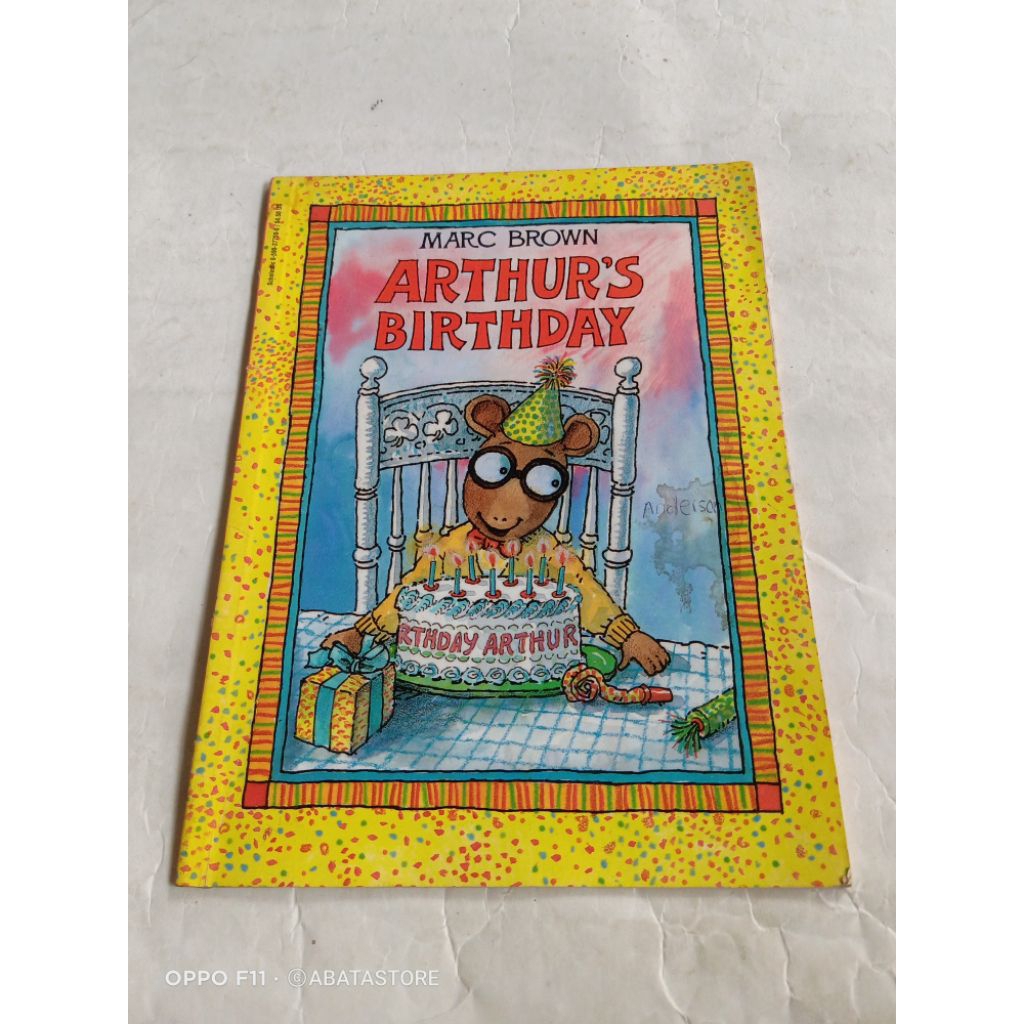 BUKU CERITA BAHASA INGGRIS MARC BROWN ARTUHUR'S BIRTHDAY