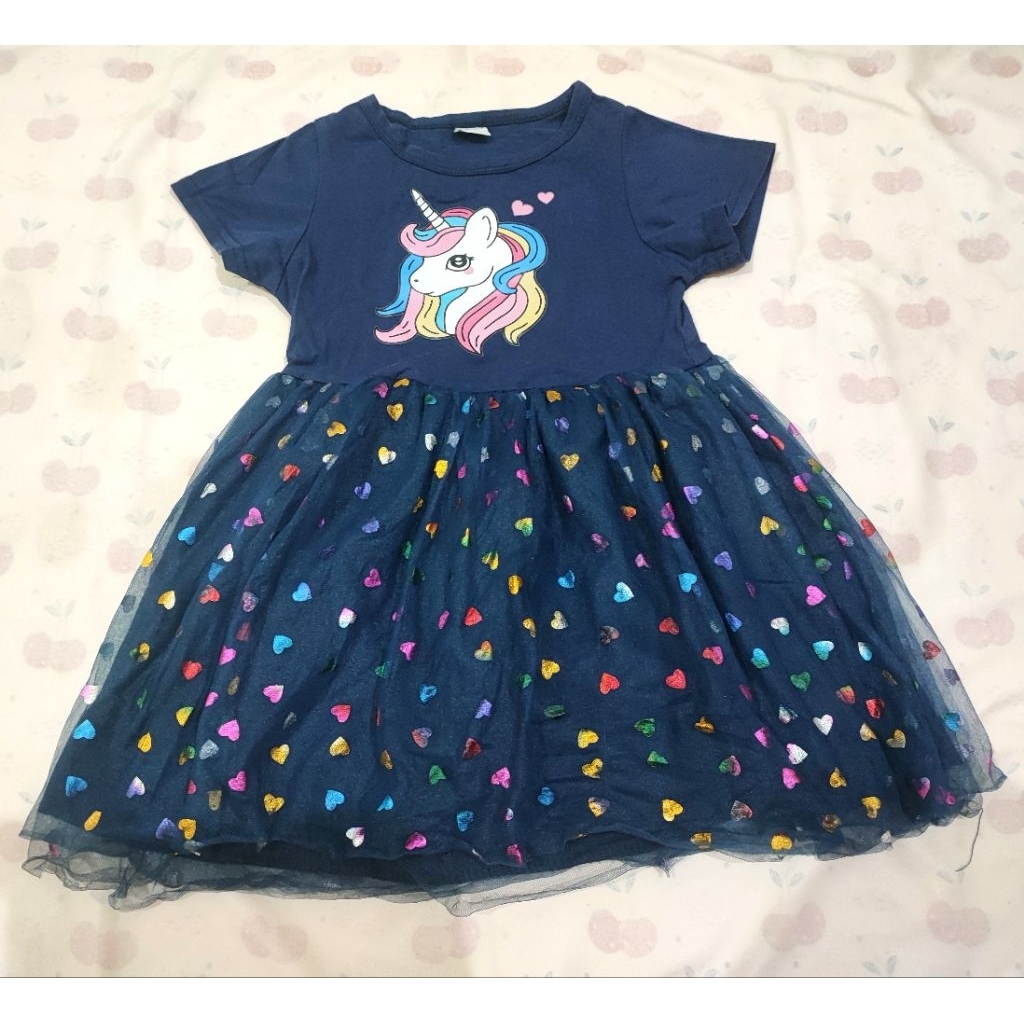 Dress Anak ukuran 1 - 2 Tahun Birthday Princess Sesuai gbr PL