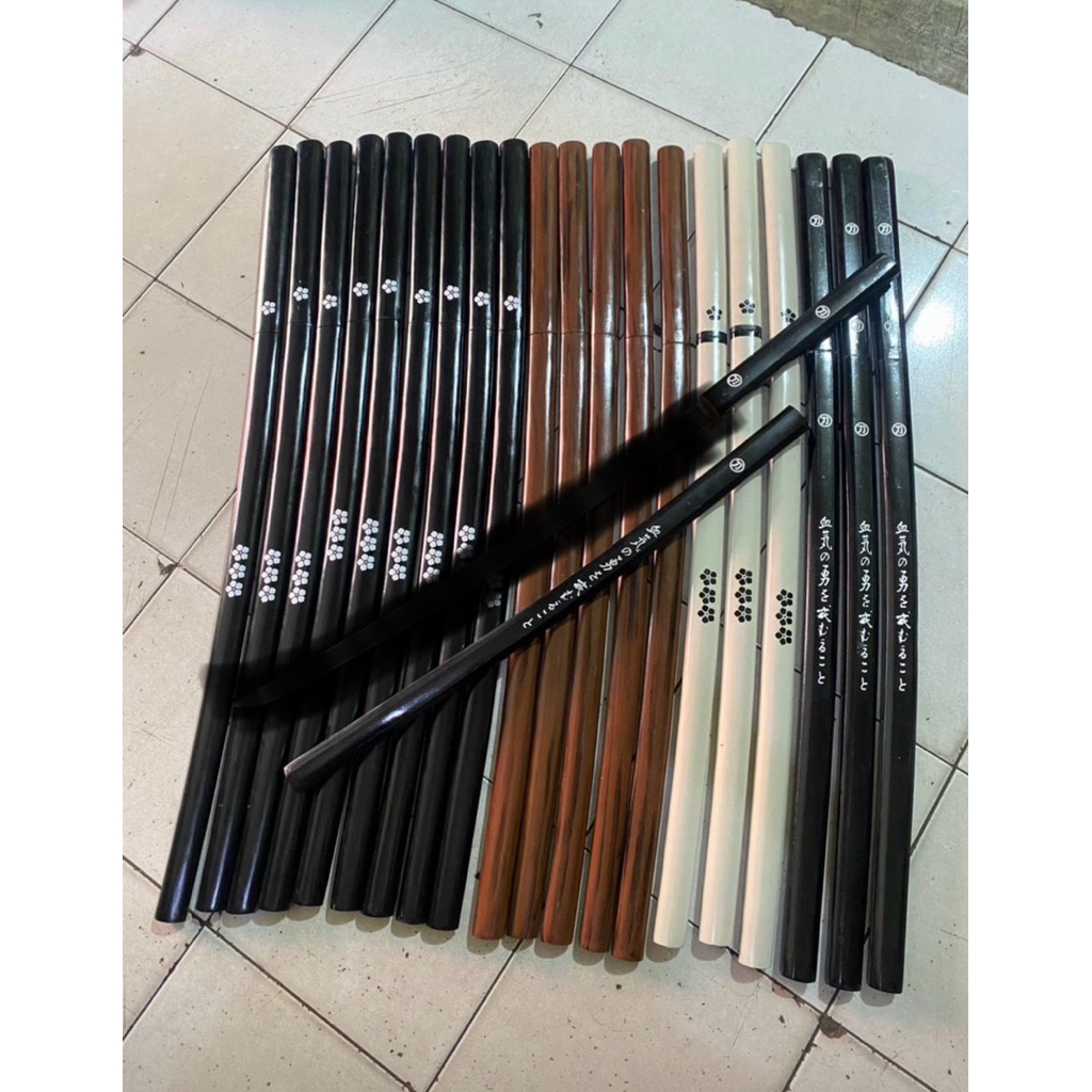 sarung kayu shirasaya kanji 3mm