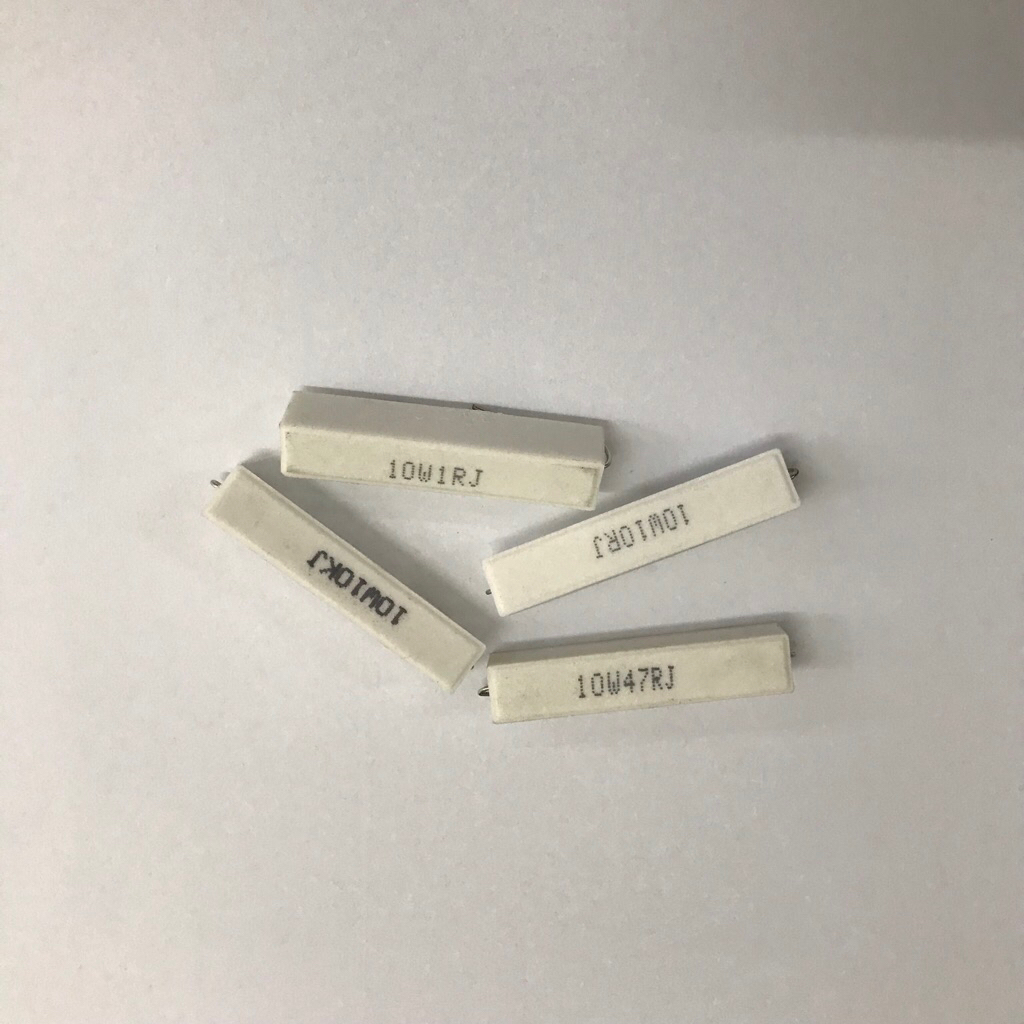 Resistor kapur 10watt Resistor keramik 10W