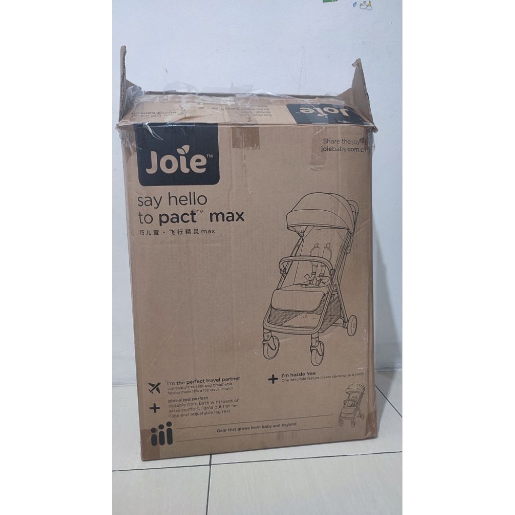 Stroller joie pact max|cabin size