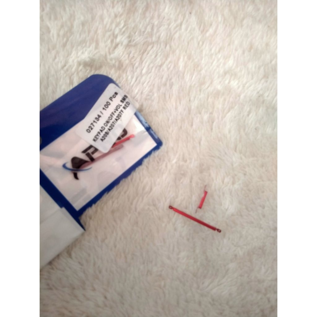tombol luar Samsung a20s/A207/A20F red