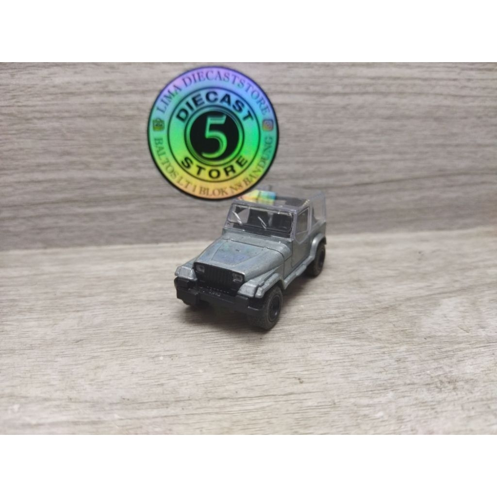greenlight 1987 jeep wrangler uncut
