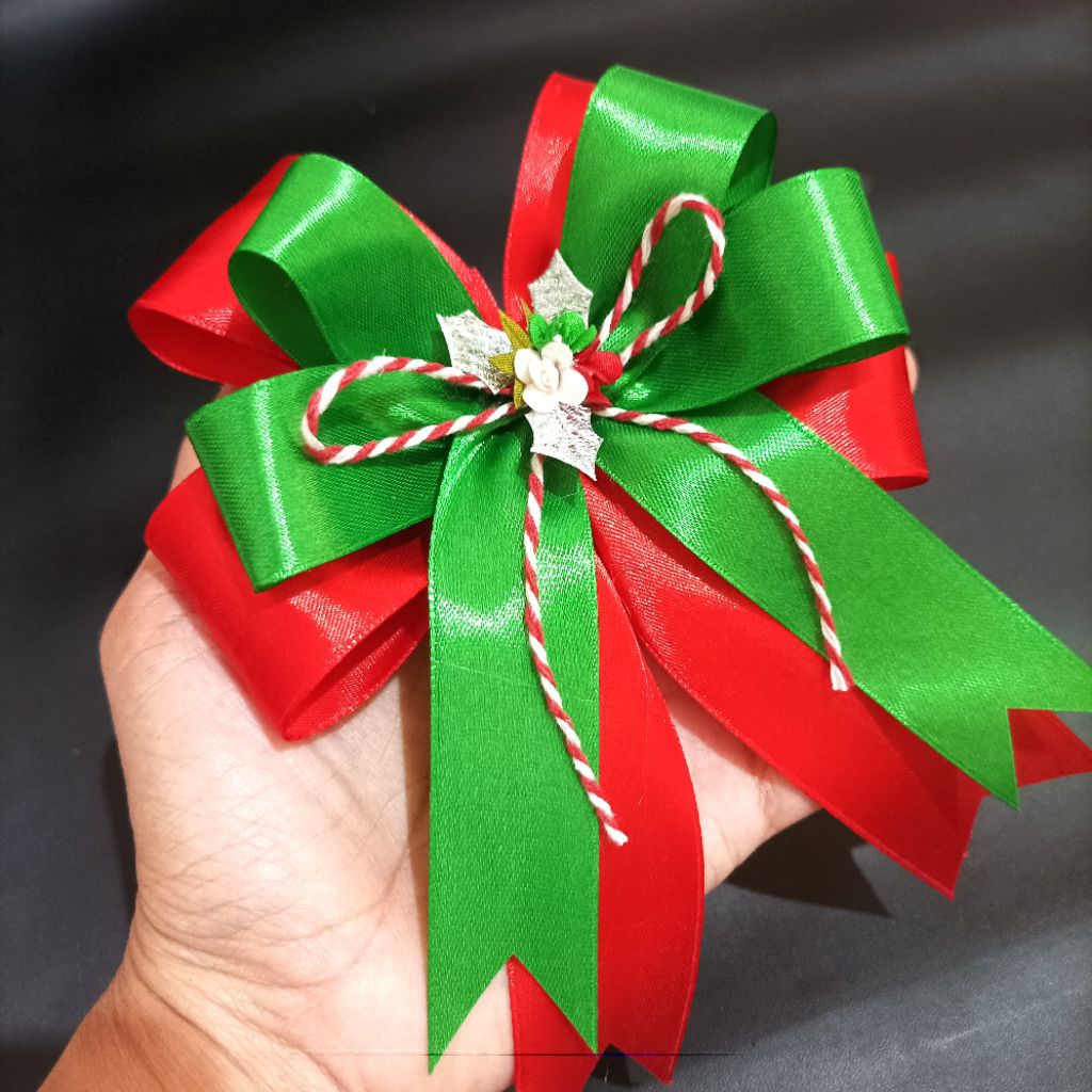 Pita Hias Natal/Pita Natal Hampers/Pita Tempel Natal/Pita Jadi Natal/Pita Hampers Natal/Pita Hias Na