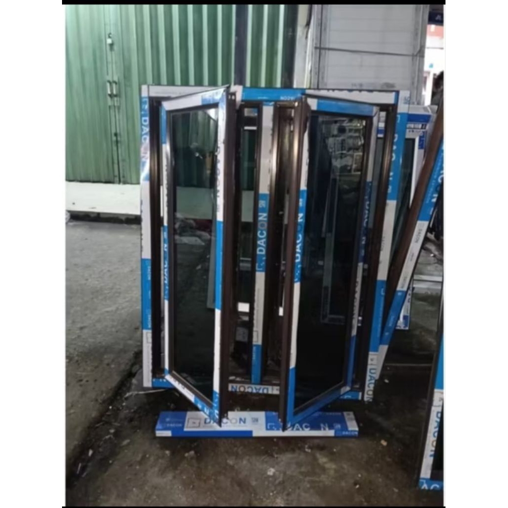 KUSEN JENDELA ALUMINIUM GANDENG 2 UKURAN T100X L 80 cm