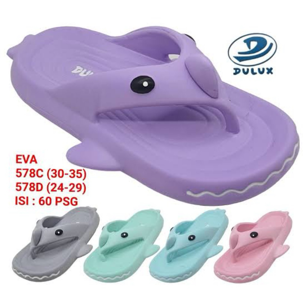 Grosir Sandal Dulux Anak isi 6