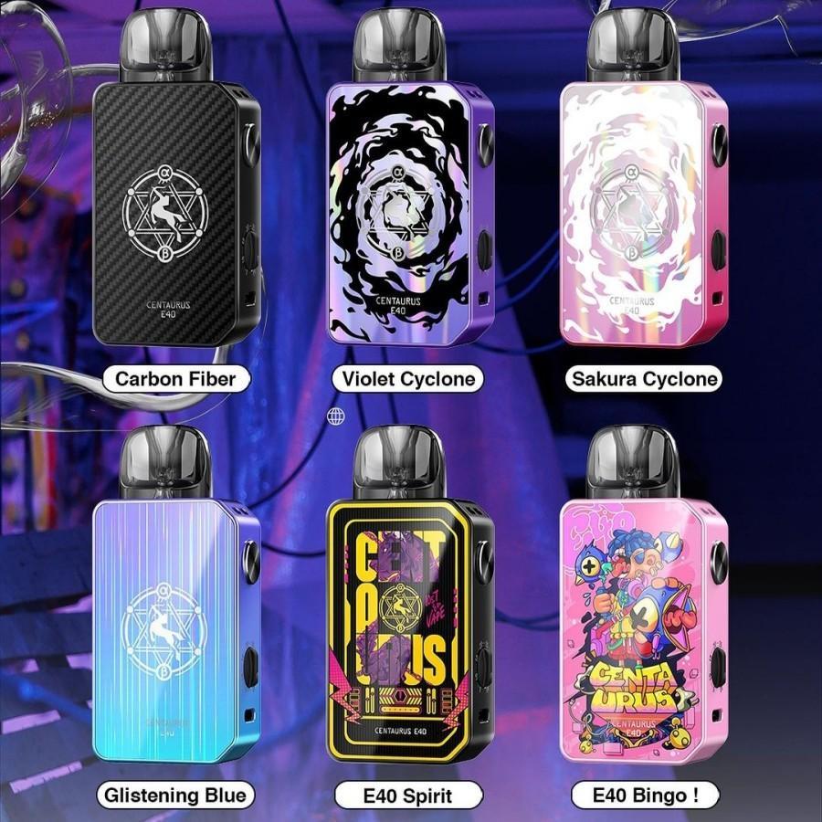 CENTAURUS E40 40W 1400MAH POD KIT BY LOST VAPE AUTHENTIC