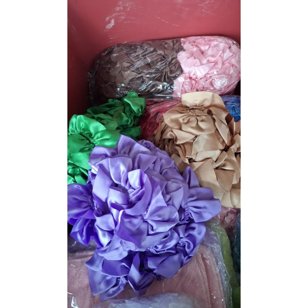 renda satin kerut roll 1.5 inc termurah