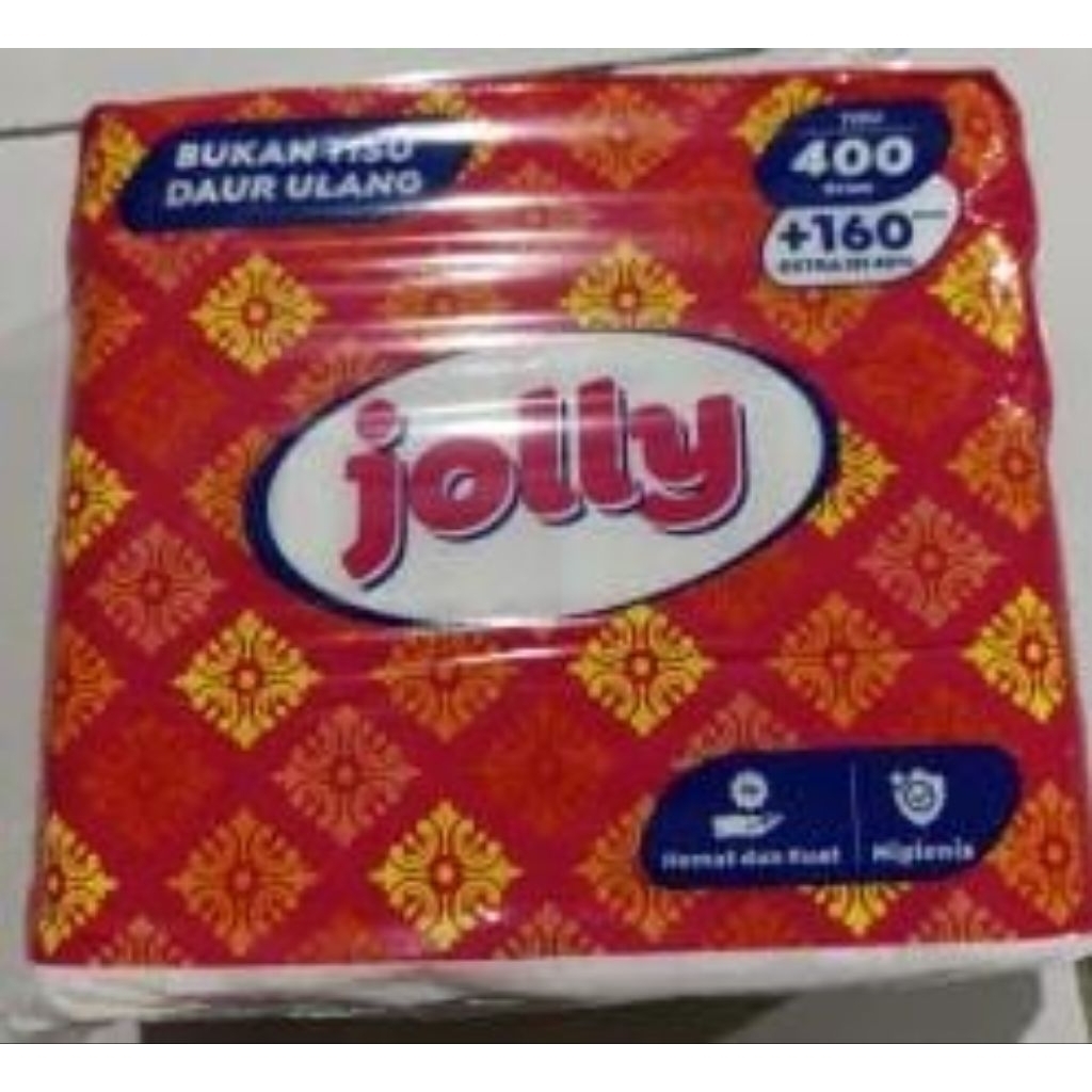 Jolly Facial Foam tissue 560 sheet 4 PACK