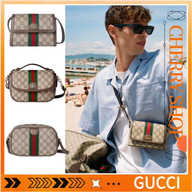 Gucci Ophidia Women's Small Crossbody Bag Camera Bag Women's Shoulder Bag