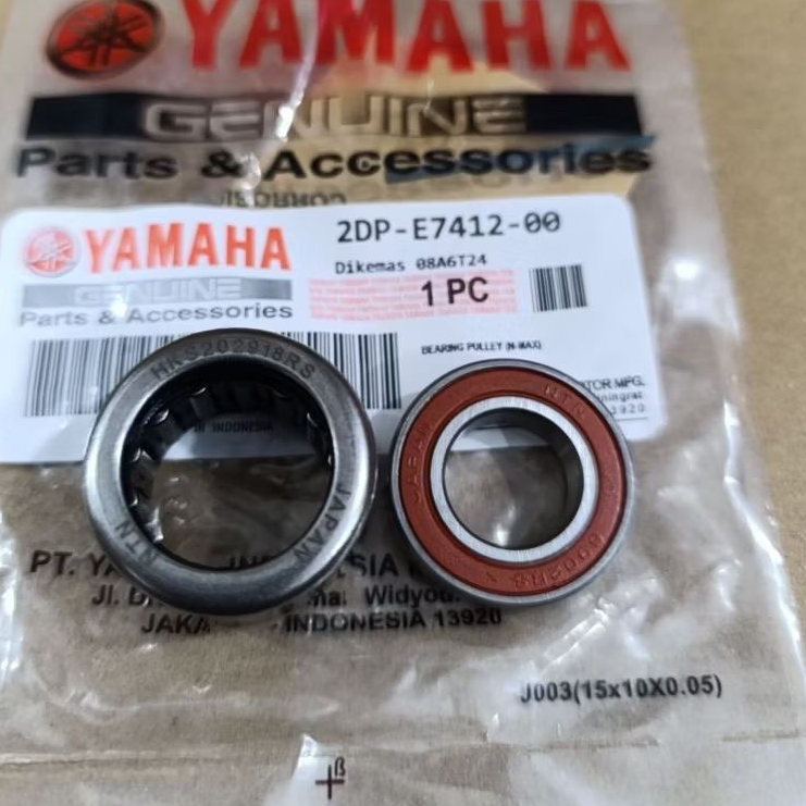 Bearing Pulley NMAX laher bambu pulley NMAX OLD / NMAX NEW 155 / AEROX ( 2DP )