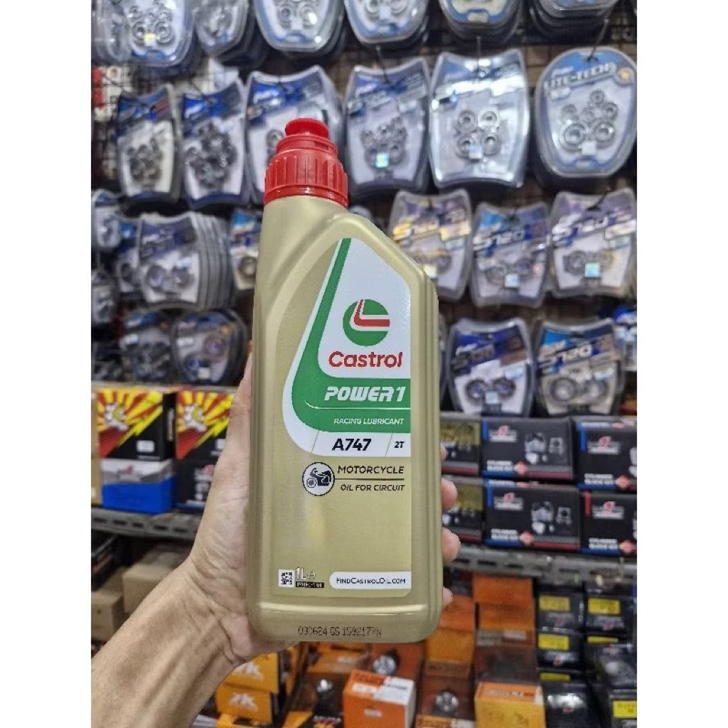 Oli oil castrol a747 A 747 oli samping 2T ninja 150 rxking rx king fizr force1 2Tak original racing