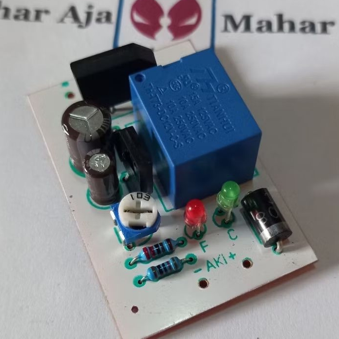 kit module charger aki 12v auto cut off. kit module charger accu